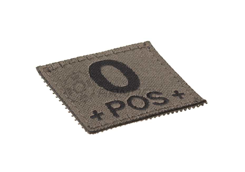 0 Pos Bloodgroup Patch (Clawgear)