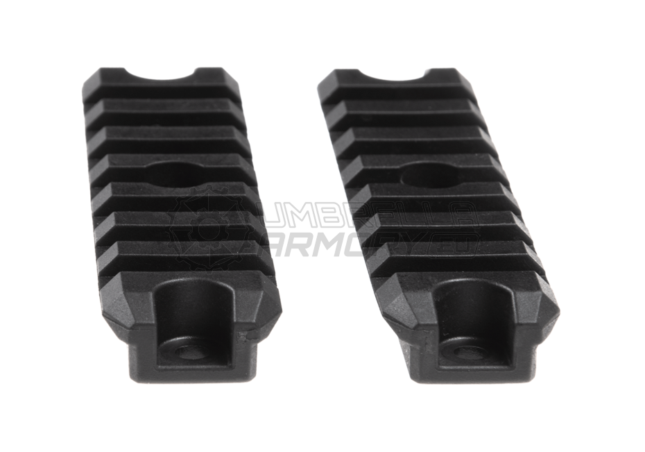 3.5 Inch M-LOK Plastic Rail 2-Pack (Amoeba)