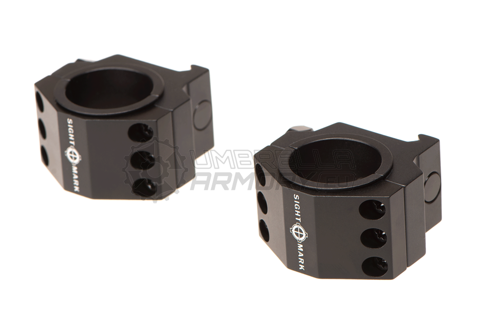 30mm / 25.4mm Tactical Mounting Rings - Low Height (Sightmark)