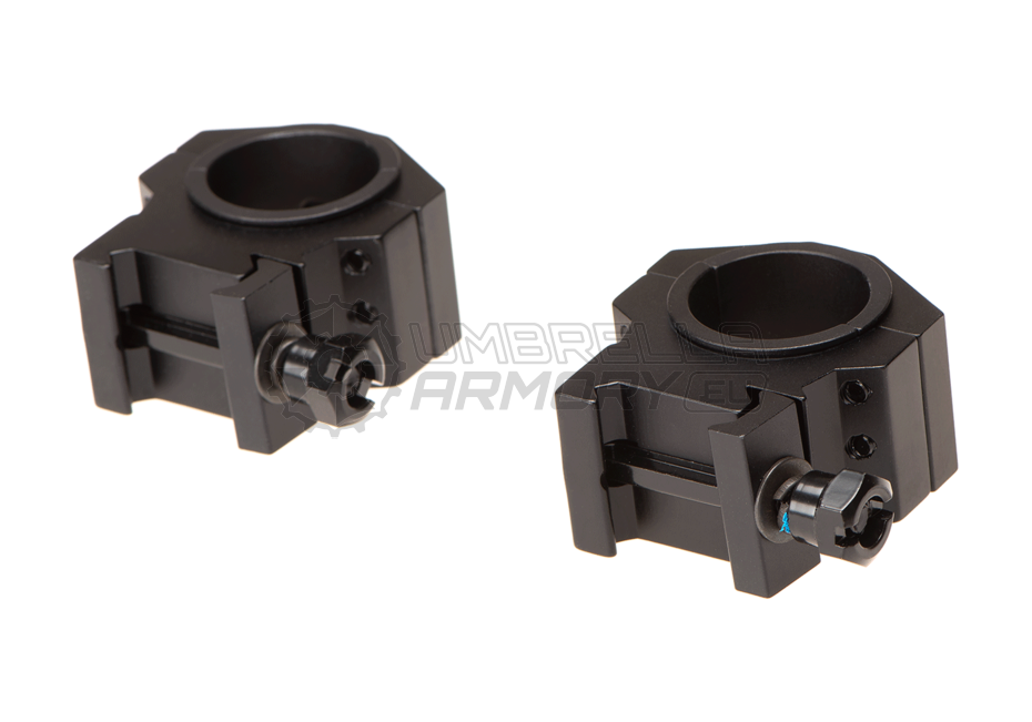 30mm / 25.4mm Tactical Mounting Rings - Medium Height (Sightmark)