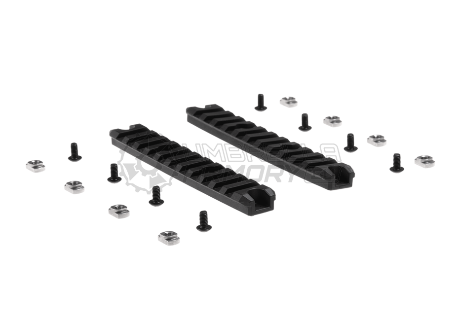 5 Inch M-LOK Plastic Rail 2-Pack (Amoeba)