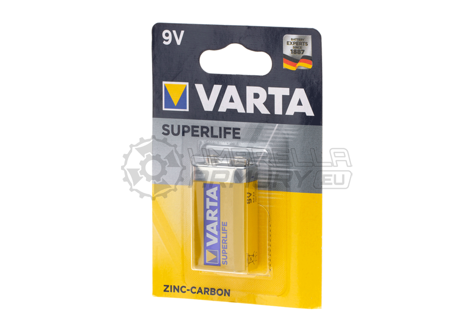 9V Block Superlife (Varta)