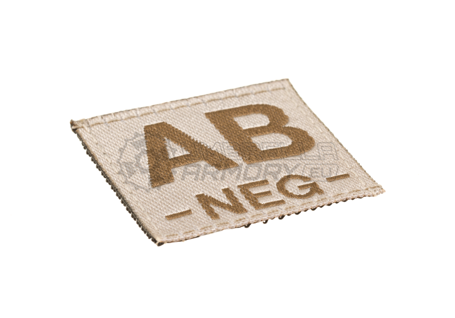AB Neg Bloodgroup Patch (Clawgear)