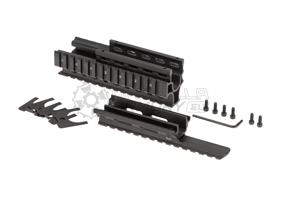 AK47 Quad Rail Handguard (Leapers)