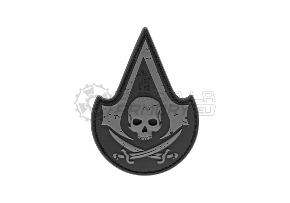 Assassin Skull Rubber Patch (JTG)