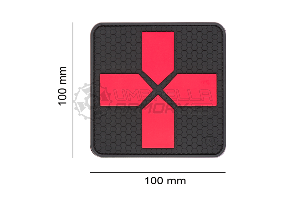 Big Red Cross Medic Rubber Patch (JTG)