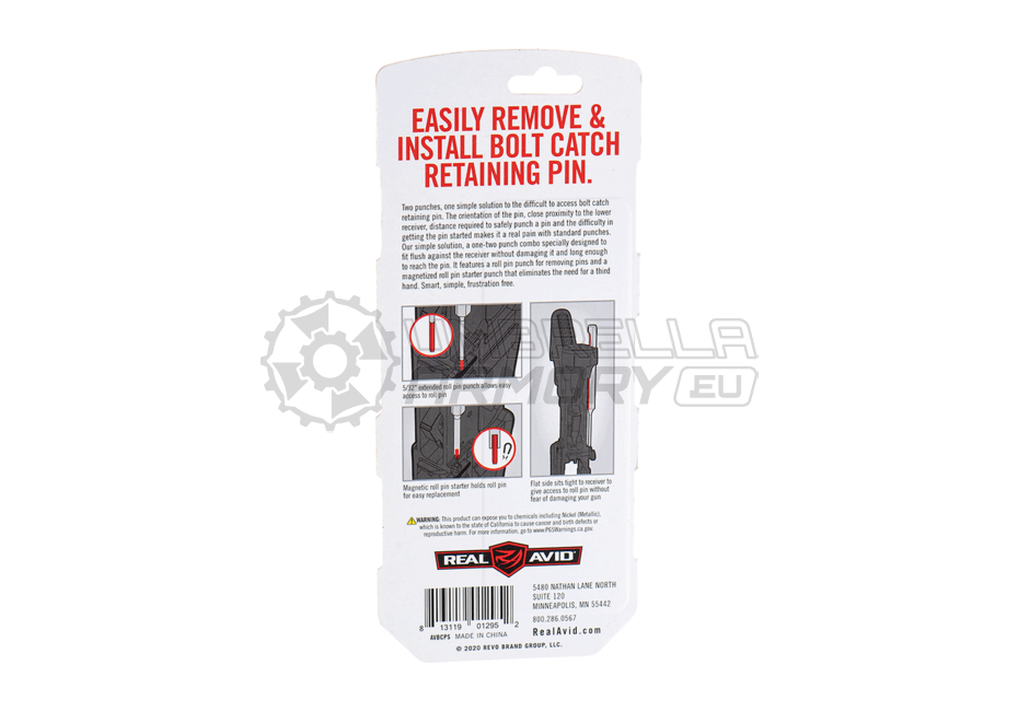 Bolt Catch Punch Set (Real Avid)