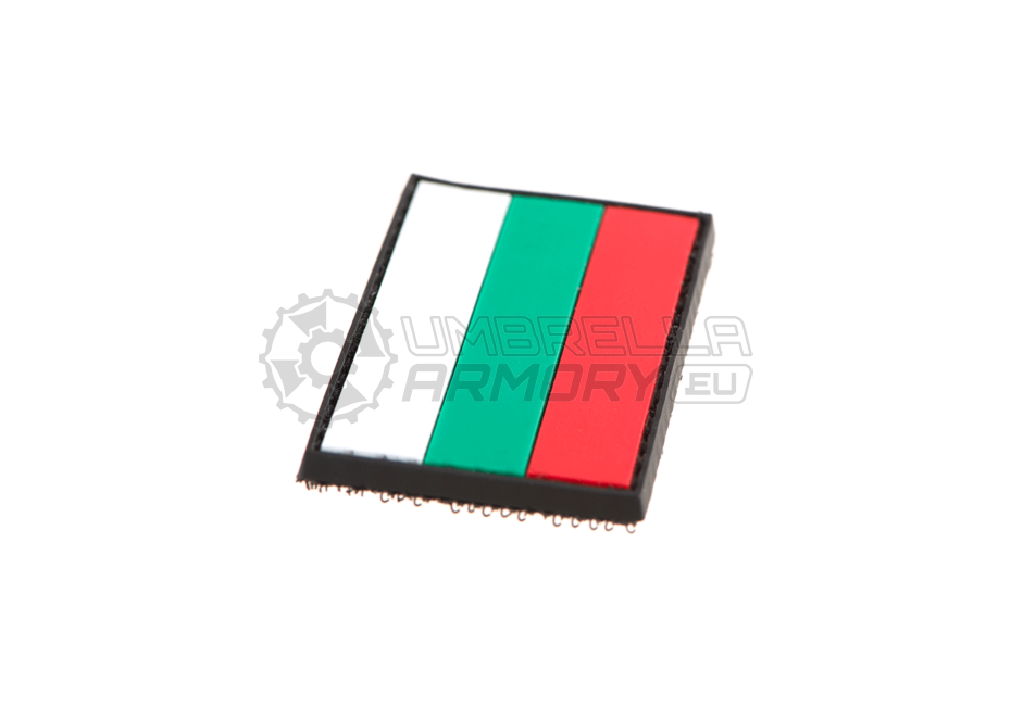 Bulgarian Flag Rubber Patch (JTG)