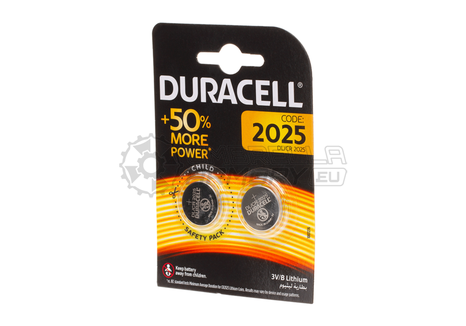 CR2025 2pcs (Duracell)