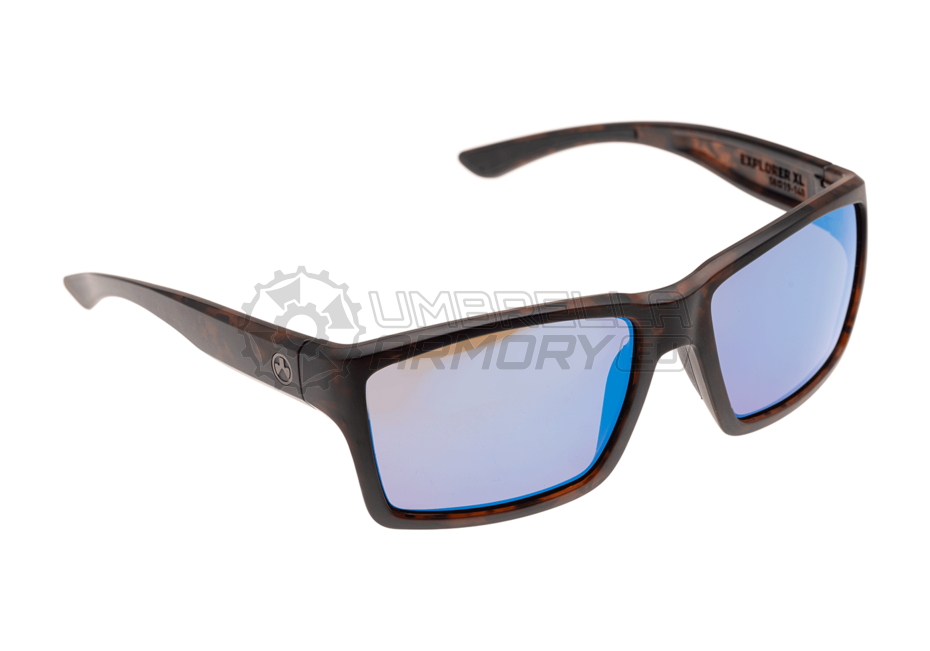 Explorer XL - Polarized - Tortoise Frame / Bronze Lens / Blue Mirror (Magpul)