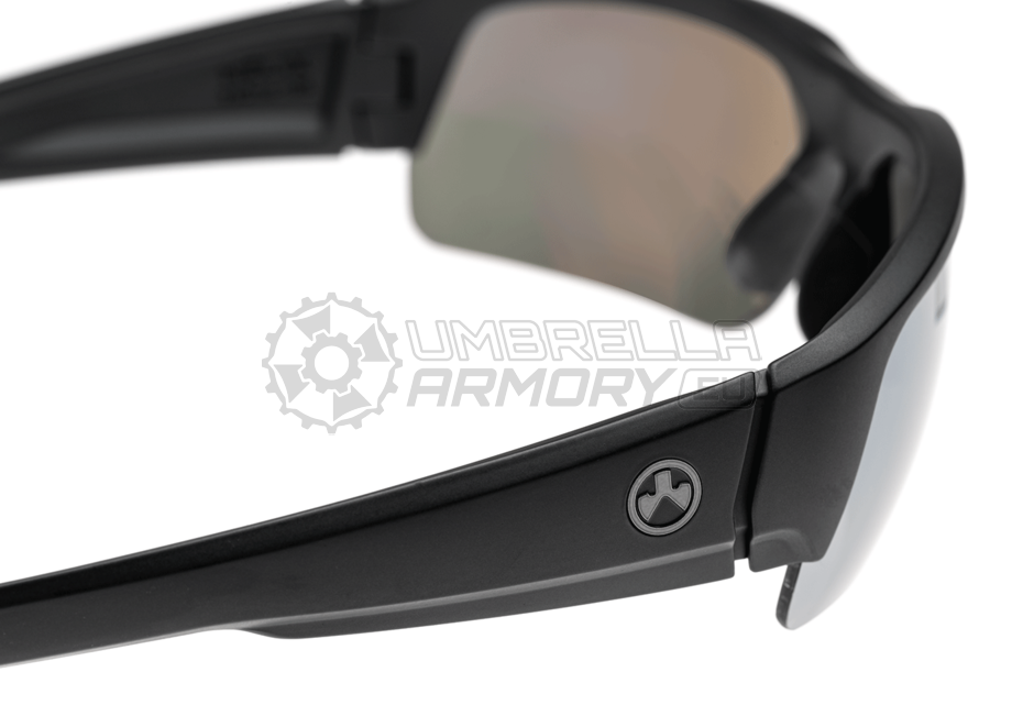 Helix / Polarized - Black Frame / Gray Lens / Silver Mirror (Magpul)