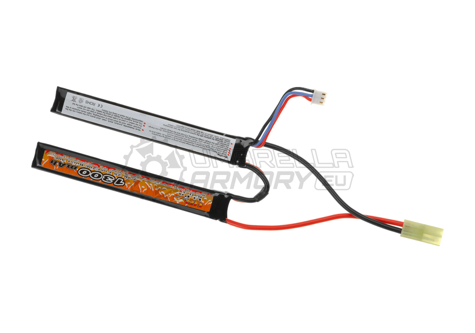 Lipo 7.4V 1300mAh 20C Twin Type (VB Power)