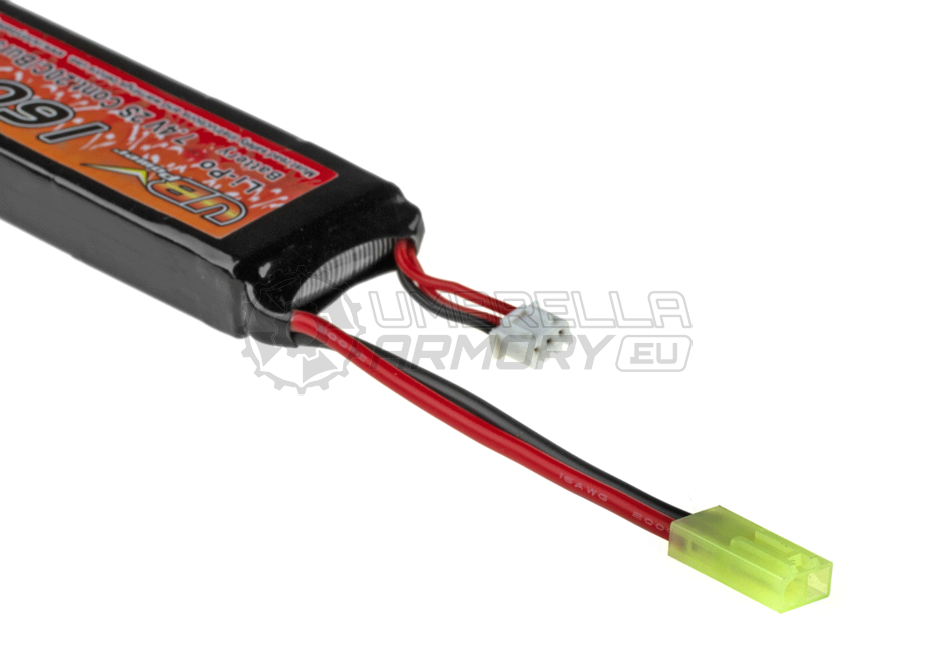 Lipo 7.4V 1600mAh 20C Mini Type (VB Power)