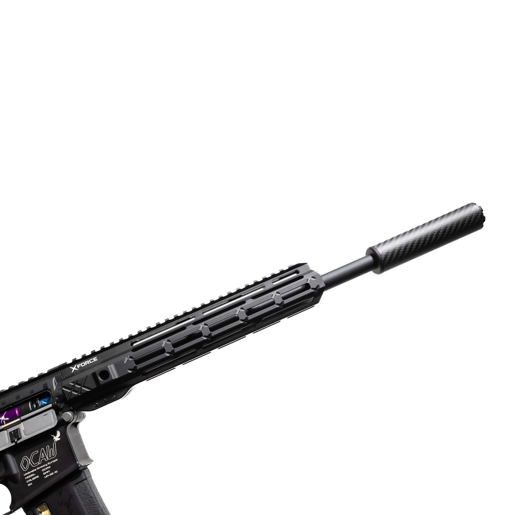 Umbrella Armory HPA OCAW Carbine Handguard and Carbon Fiber Suppressor