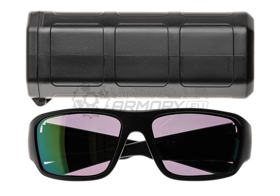 Rift - Polarized - Black Frame / High Contrast Violet Lens / Green Mirror (Magpul)