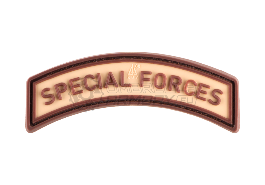 Special Forces Tab Rubber Patch (JTG)
