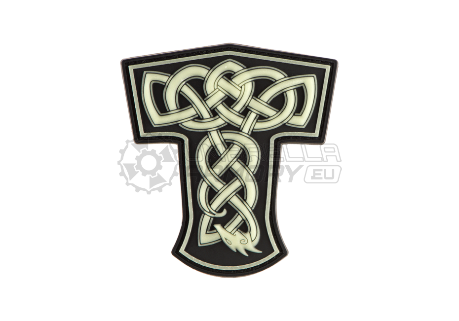 Thors Hammer Dragon Rubber Patch (JTG)