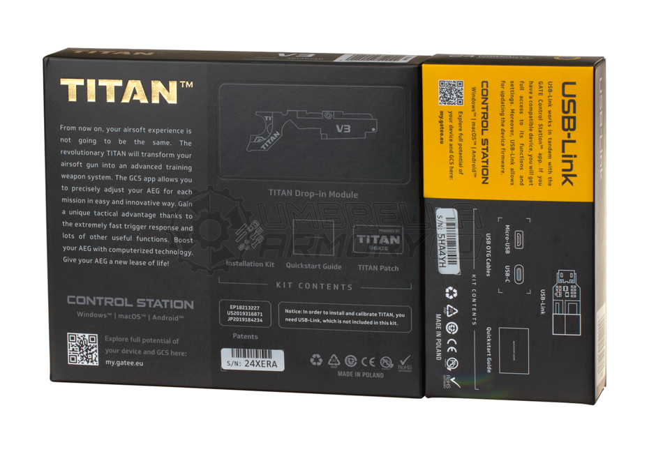 Titan V3 Advanced Set Gen 2 (Gate)