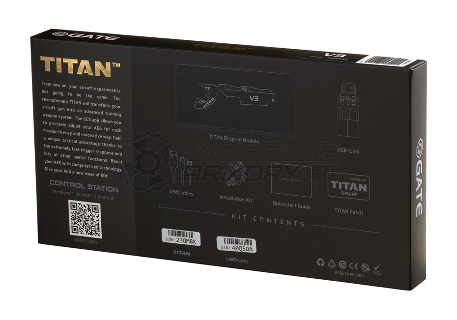 Titan V3 Advanced Set Semi Only (Gate)