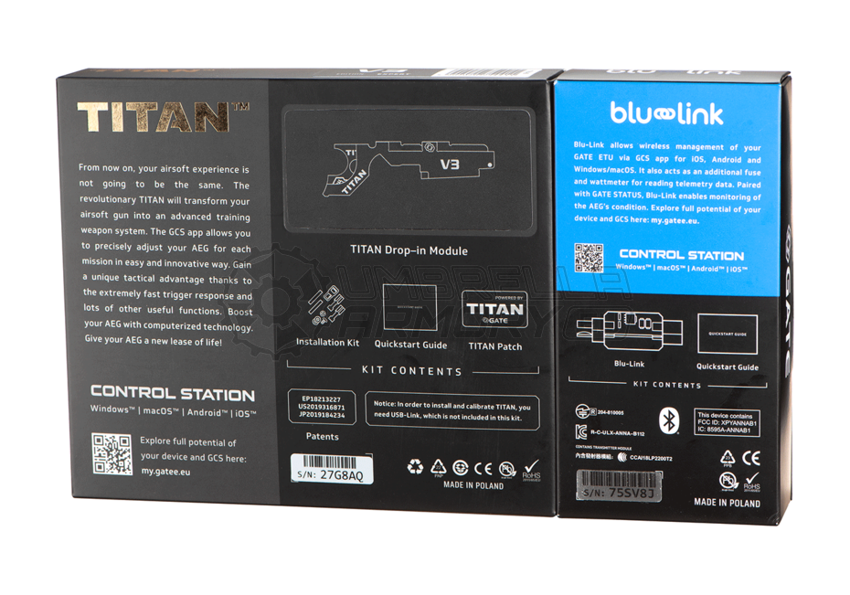 Titan V3 Expert Blu-Set (Gate)