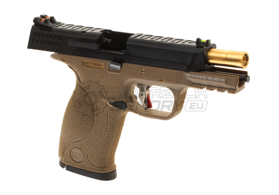 WET-05 BK Gold Barrel Metal Version GBB (WE)