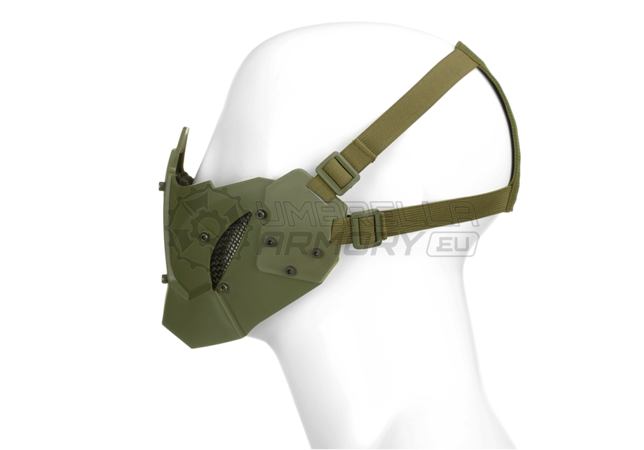 Warrior Steel Half Face Mask (Pirate Arms)